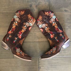 Women’s Floral Cowboy Boots